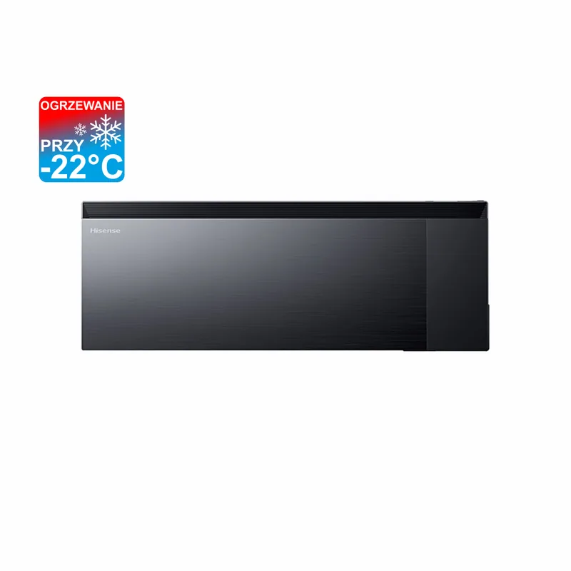 Klimatyzacja Hisense Air Master Black 2.6kW, montaż Rzeszów | nowaKlima.pl