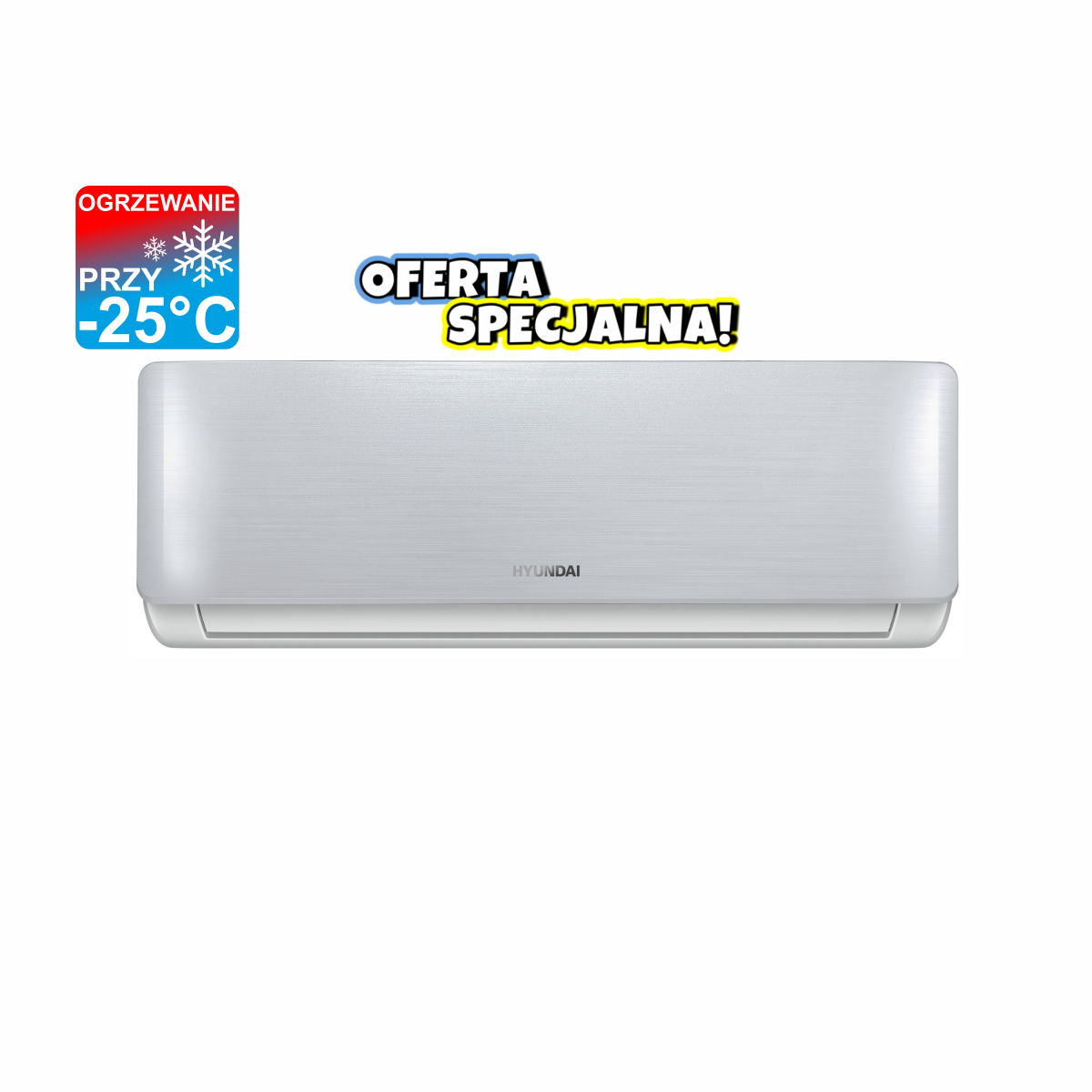 Klimatyzacja Hyundai Elite Silver 2.6kW – montaż Rzeszów | nowaKlima.pl
