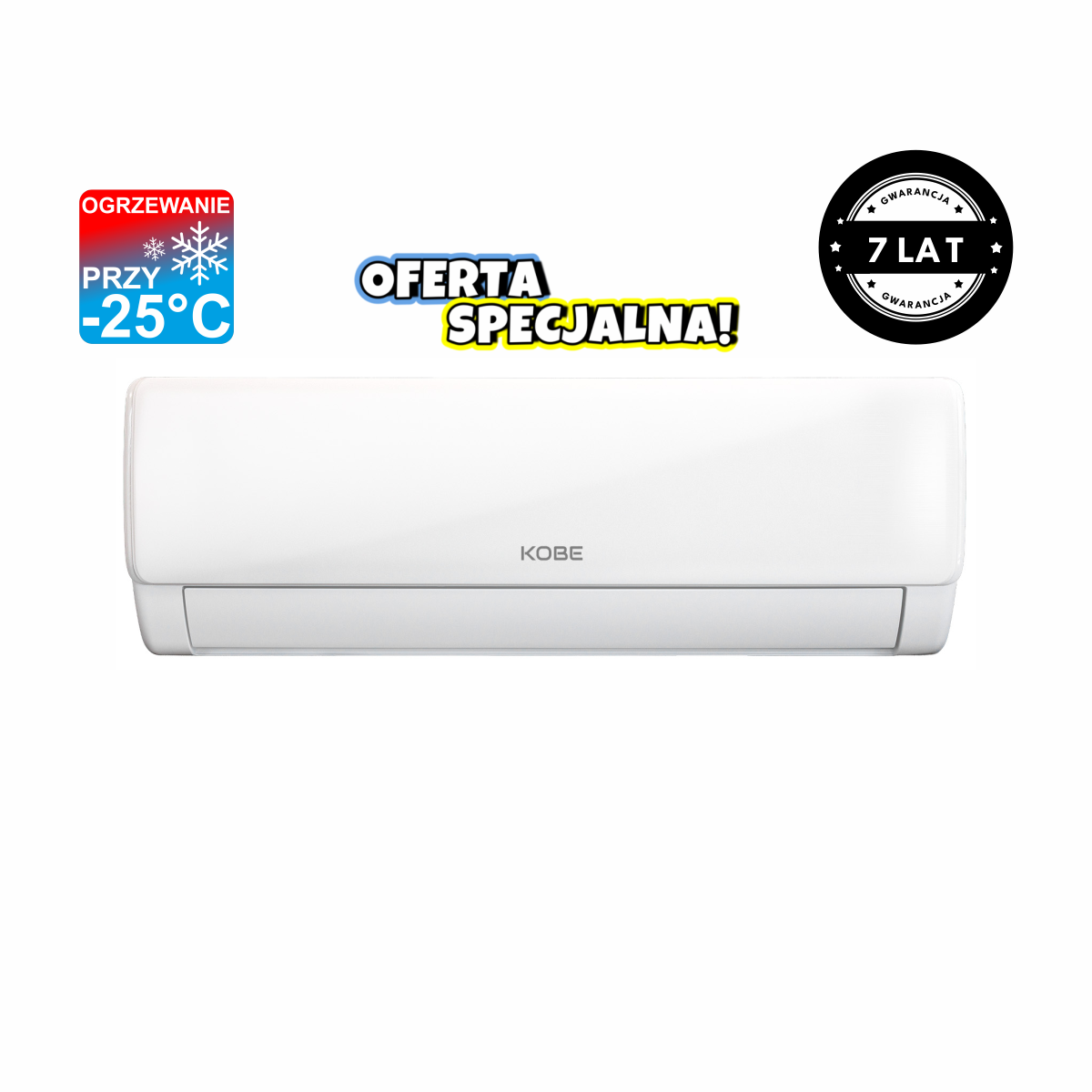 Klimatyzacja Kobe Infinity 2.6kW – montaż Rzeszów | nowaKlima.pl
